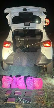 PRF e PC prendem traficante na BR 287, em Santiago